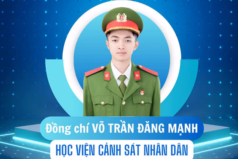 3 sinh viên quê Hà Tĩnh tại Học viện Cảnh sát nhân dân được vinh danh