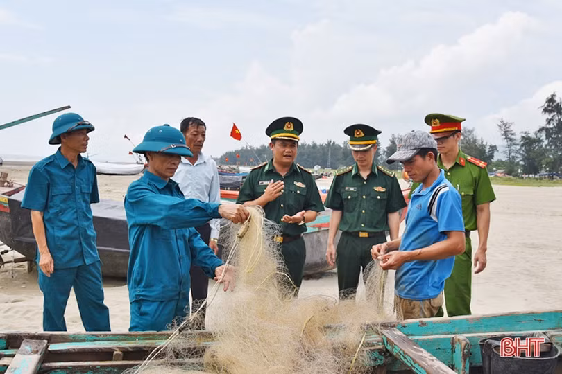 Giữ yên bình tuyến biên giới biển Hà Tĩnh