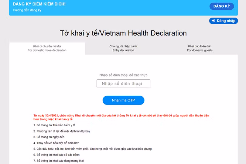 Hà Tĩnh chỉ đạo mở rộng đối tượng khai báo y tế điện tử phục vụ phòng, chống dịch Covid-19