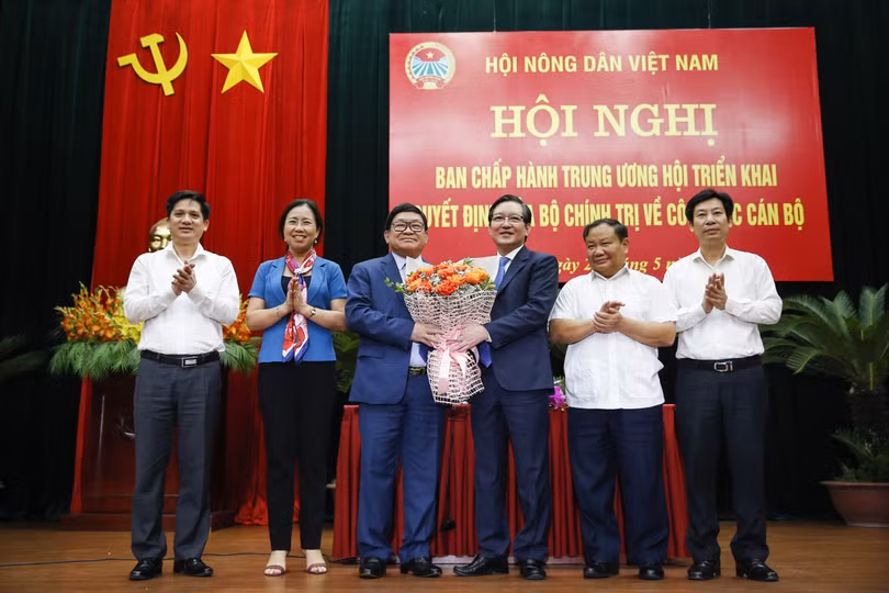Ông Lương Quốc Đoàn được bầu giữ chức Chủ tịch Hội Nông dân Việt Nam