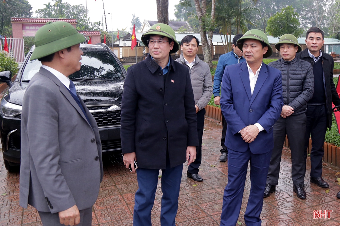 Lãnh đạo UBND tỉnh động viên sản xuất đầu năm tại các địa phương