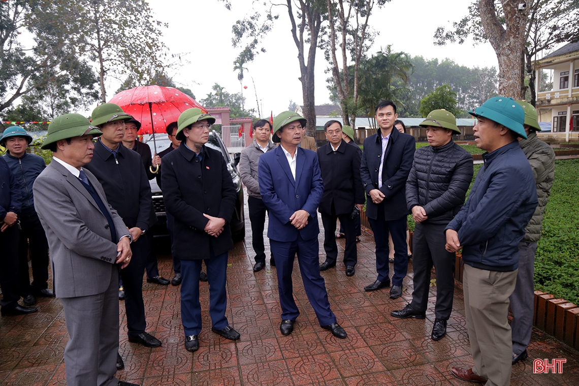 Lãnh đạo UBND tỉnh động viên sản xuất đầu năm tại các địa phương