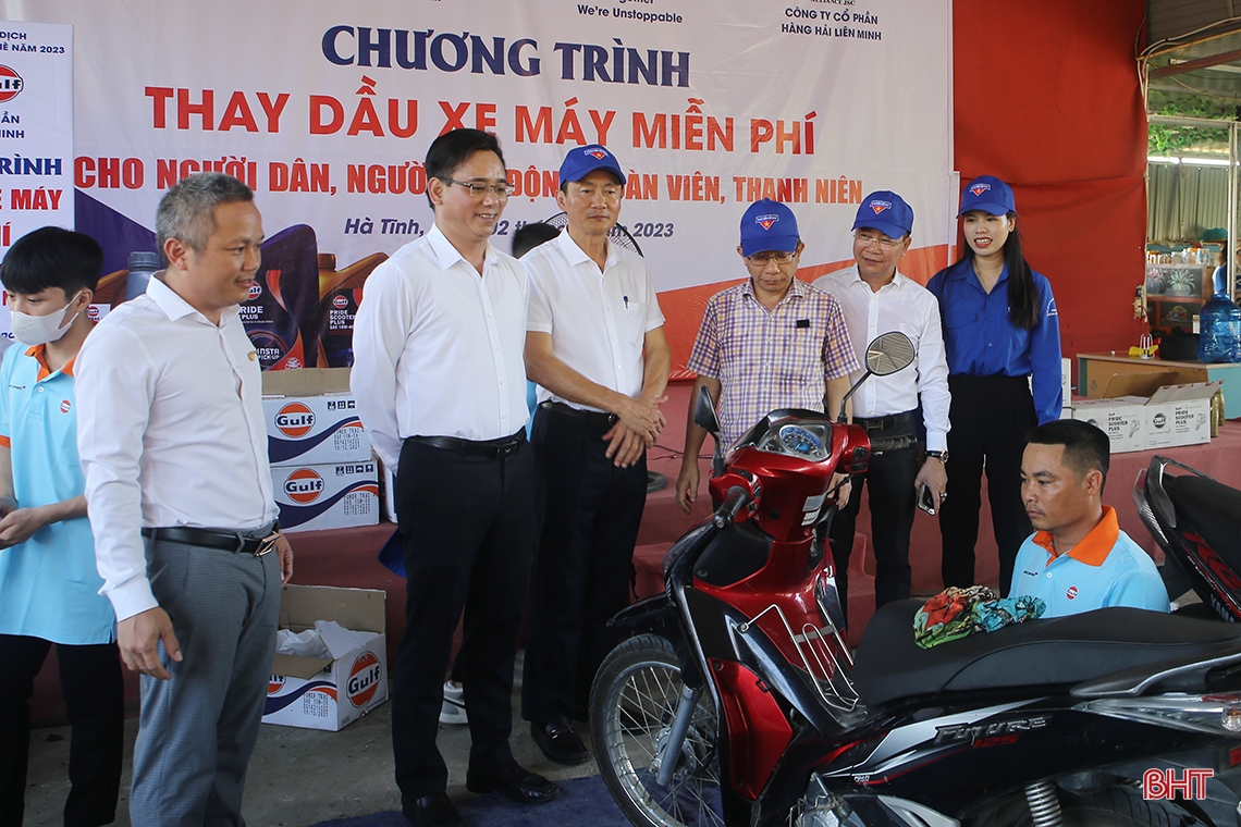 Tuổi trẻ Hà Tĩnh ra quân Chiến dịch Thanh niên tình nguyện hè 2023