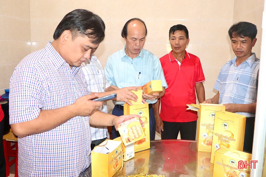 Tham gia đánh giá, phân hạng sản phẩm OCOP đợt 2/2024, huyện Vũ Quang có 4 sản phẩm.