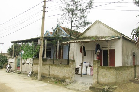 Những căn nhà kiên cố...