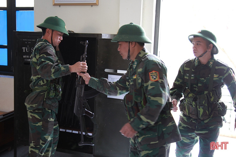 Xem màn chiến đấu bảo vệ mục tiêu của Bộ đội Biên phòng Hà Tĩnh