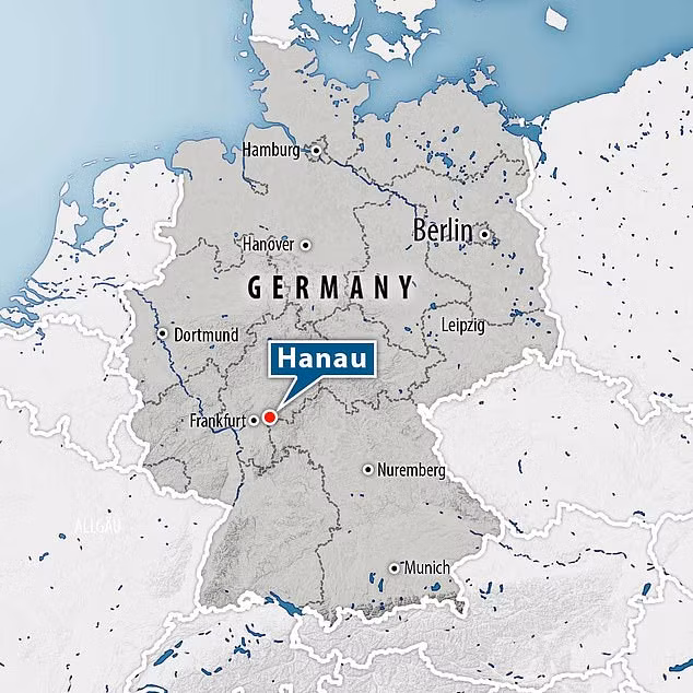 Hiện trường vụ xả súng ở Đức khiến ít nhất 8 người thiệt mạng