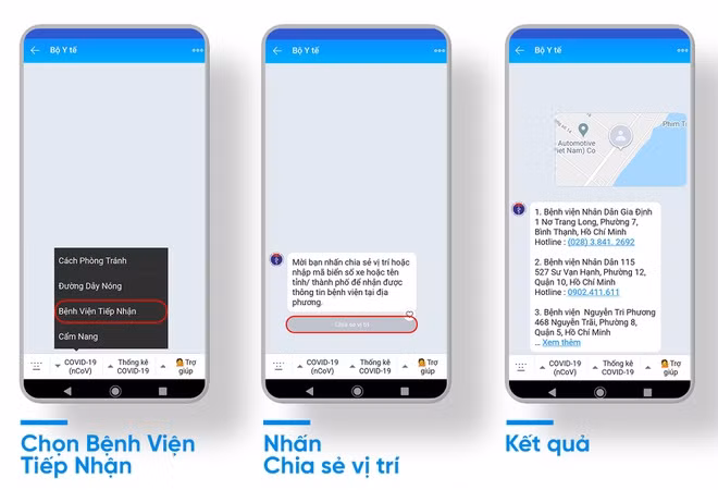 Bộ Y tế tích hợp chatbot tra cứu về Covid-19 trên Zalo
