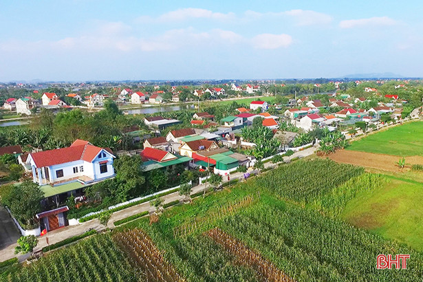 Đức Thọ cơ bản hoàn thành 9/9 tiêu chí huyện nông thôn mới