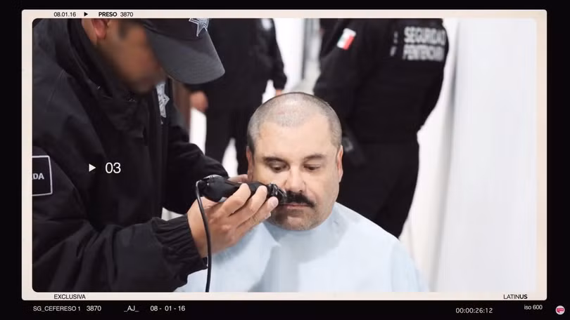 Video hiếm về cuộc sống trong tù của trùm ma túy El Chapo lần đầu tiên được tiết lộ