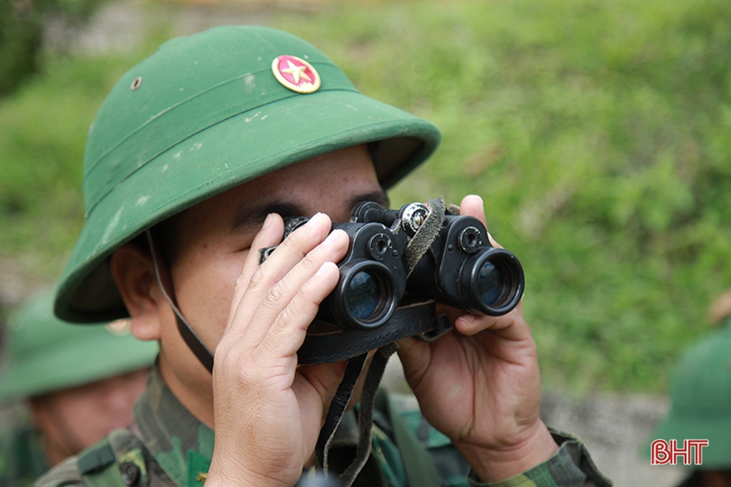 Xem màn chiến đấu bảo vệ mục tiêu của Bộ đội Biên phòng Hà Tĩnh
