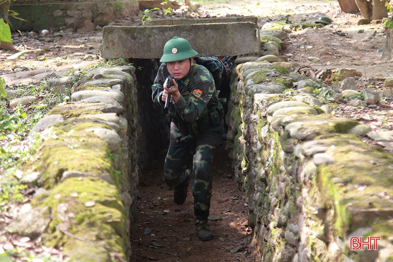 Xem màn chiến đấu bảo vệ mục tiêu của Bộ đội Biên phòng Hà Tĩnh