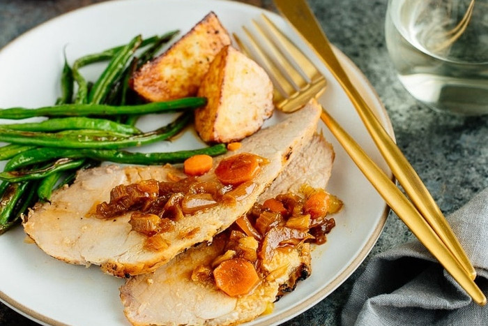 Thịt lợn hấp rau củ kiểu Nhật, ngọt thơm đúng điệu, ăn hoài không chán