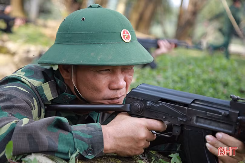 Xem màn chiến đấu bảo vệ mục tiêu của Bộ đội Biên phòng Hà Tĩnh