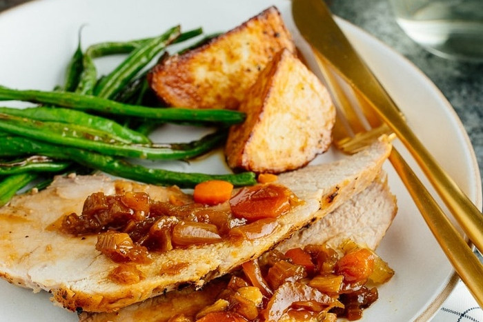 Thịt lợn hấp rau củ kiểu Nhật, ngọt thơm đúng điệu, ăn hoài không chán