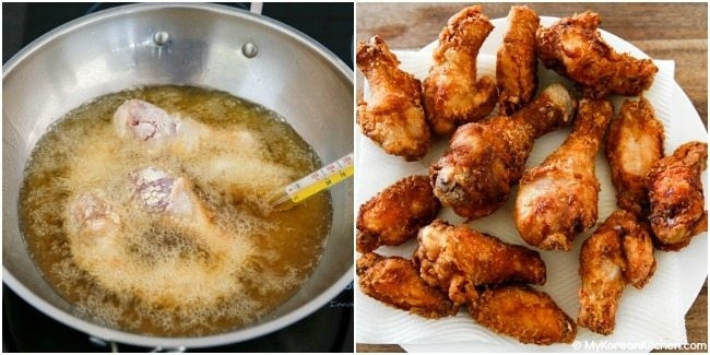 Học ngay cách làm gà chiên vừng kiểu Hàn, thơm nức mũi lại cực ngon