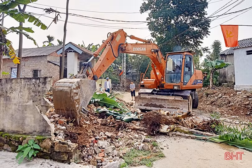 Hương Sơn xây dựng huyện nông thôn mới từ tiêu chí 20