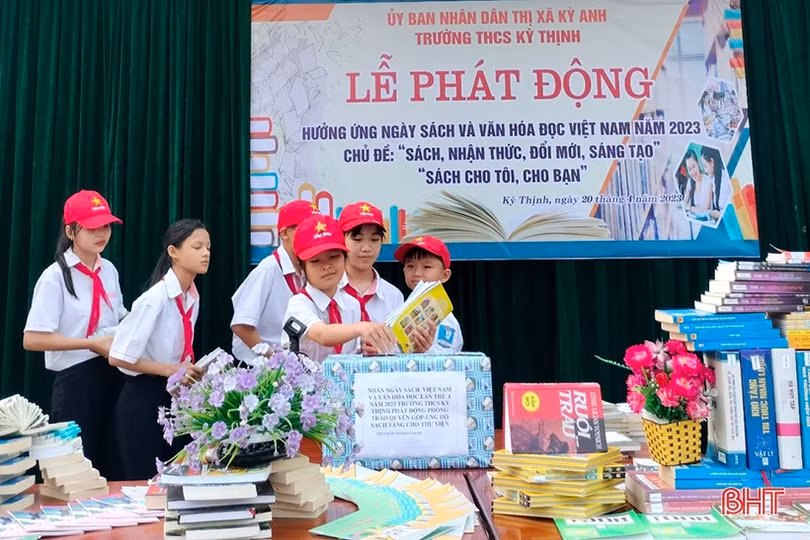Lan tỏa văn hóa đọc trong đoàn viên, thanh thiếu nhi Hà Tĩnh