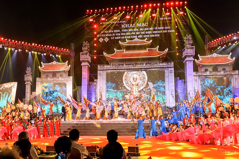 Khai mạc Lễ hội Đền Hùng, Tuần Văn hóa – Du lịch Đất Tổ năm 2023