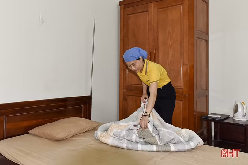 Điều dưỡng tập trung, người có công Hà Tĩnh được chăm sóc như ở nhà