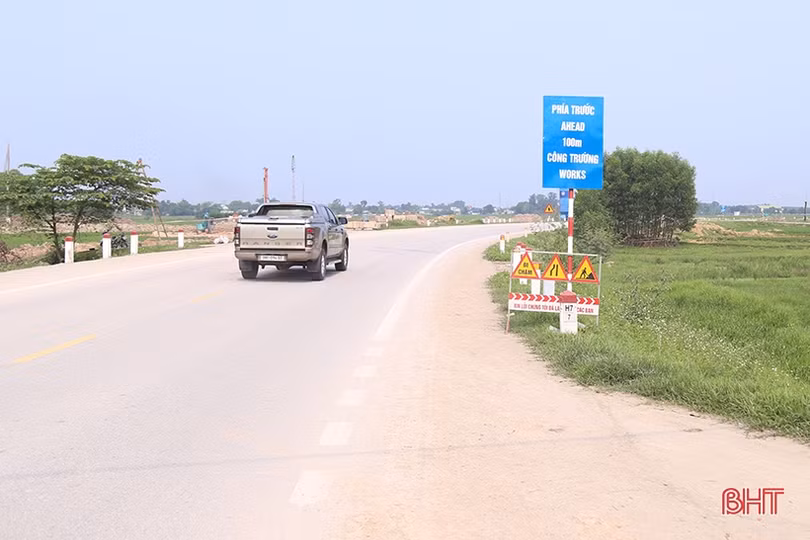 Đảm bảo an toàn giao thông khi thi công cao tốc Bắc - Nam ở Hà Tĩnh