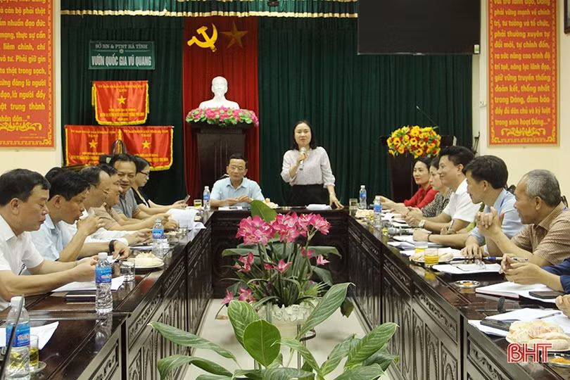 Hỗ trợ kinh phí để xây dựng Trung tâm Cứu hộ, bảo tồn và phát triển sinh vật tại Vườn Quốc gia Vũ Quang