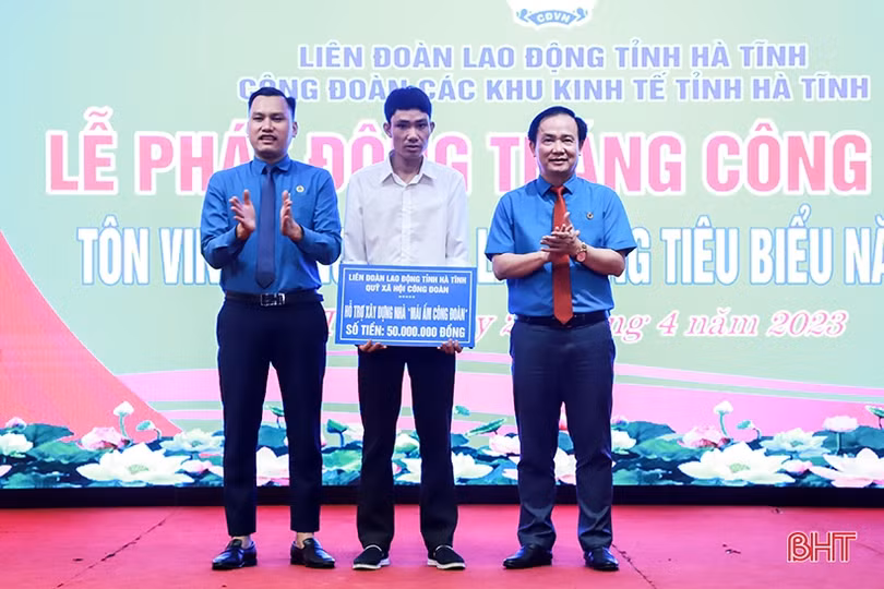 Công đoàn Các khu kinh tế tỉnh Hà Tĩnh phát động Tháng Công nhân 2023