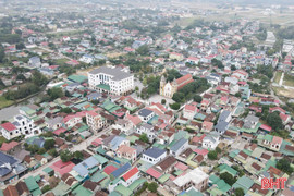 Xây dựng thị trấn biển thứ 2 ở Hà Tĩnh ngày thêm khang trang, hiện đại