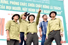 Chủ động bảo vệ rừng trước mùa nắng nóng
