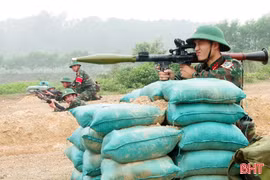 Huấn luyện để xây dựng lực lượng vũ trang "tinh, gọn, mạnh"