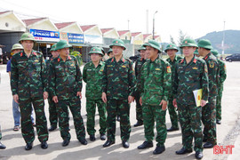 Lực lượng vũ trang Hà Tĩnh sẵn sàng ứng phó với bão số 5