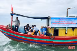 Lộc Hà ra mắt tổ chức cộng đồng nghề cá ven bờ