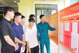 Hà Tĩnh tuyển chọn 2.980 thanh niên sẵn sàng nhập ngũ