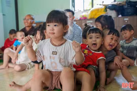 Mái ấm đặc biệt tại một ngôi chùa ở Hà Tĩnh