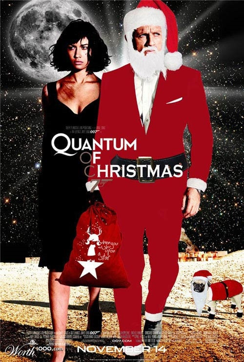 Từ một điệp viên, anh chàng James Bond trở thành... ông già Noel.