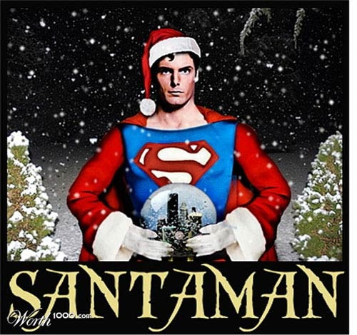 Sự xuất hiện của một siêu anh hùng mới trong đêm Giáng sinh - Santaman.