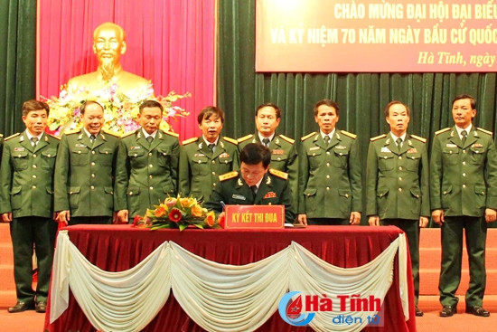 Các đơn vị ký kết phát động đợt thi đua “Tháng hành động cao điểm”