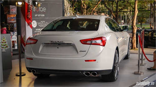 Maserati Ghibli chính hãng đầu tiên đến Việt Nam ảnh 4