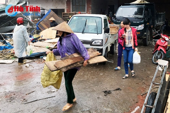 Tháo dỡ chợ Kỳ Anh cũ: Chính quyền kiên quyết, tiểu thương đồng lòng! ảnh 3