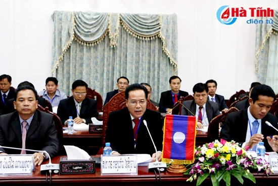 Ký kết bản ghi nhớ hợp tác cấp cao Hà Tĩnh - Bôlykhămxay ảnh 4