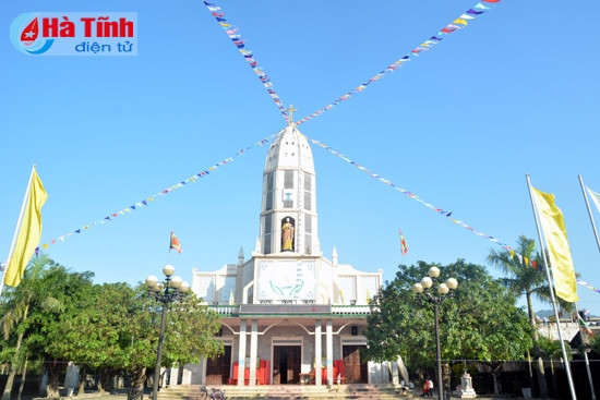 Rộn ràng không khí Noel khắp xóm đạo Kỳ Anh ảnh 1