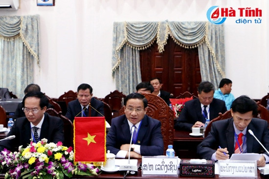 Ký kết bản ghi nhớ hợp tác cấp cao Hà Tĩnh - Bôlykhămxay ảnh 5