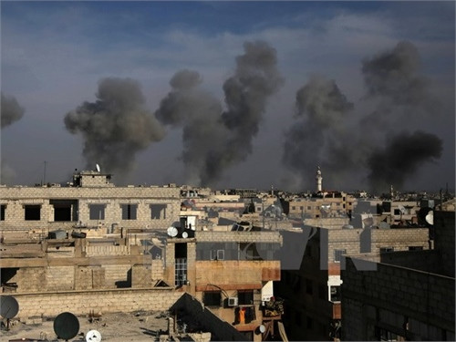 Nga tiếp tục không kích tại Syria kể cả khi có lệnh ngừng bắn ảnh 1