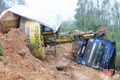 Nhiều tuyến đường ở Hà Tĩnh có nguy cơ cao xảy ra sạt lở