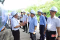 Lãnh đạo tỉnh kiểm tra các dự án năng lượng tại Vũ Quang