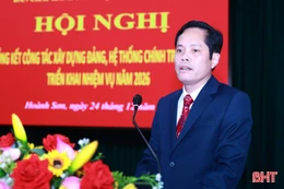 Tập trung xây dựng đội ngũ cán bộ đáp ứng nhiệm vụ trong giai đoạn mới