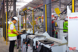  Nhà máy sản xuất ô tô VinFast tại Hà Tĩnh vận hành thử vào ngày 16/6