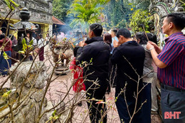 Di tích đền Bà Hải đón gần 4 vạn lượt du khách trong tuần đầu năm mới