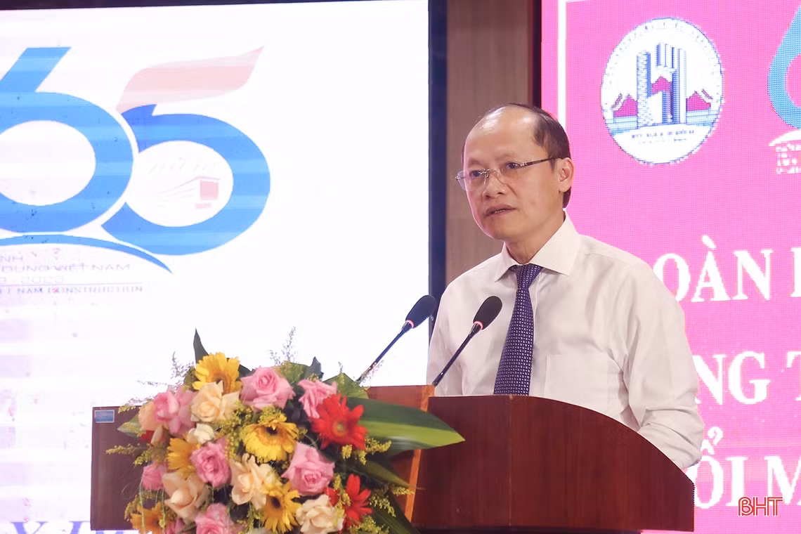 Ngành xây dựng đóng góp quan trọng vào sự phát triển kinh tế - xã hội Hà Tĩnh