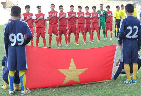 U19 Việt Nam quyết tâm lên ngôi vô địch Đông Nam Á - Ảnh: Gia Hưng U19 Việt Nam quyết tâm lên ngôi vô địch Đông Nam Á - Ảnh: Gia Hưng